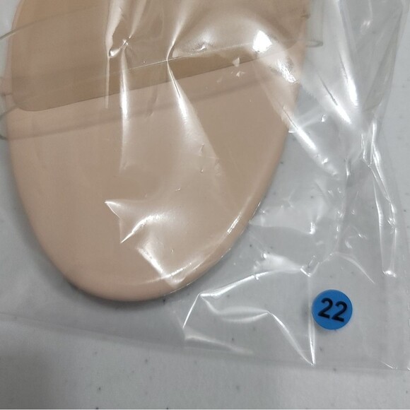 Dream Pairs Nude Clear Straps Open Toe Block Heel Womens Slide on Sandal Size 11 - Picture 13 of 13